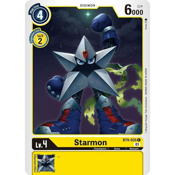 Digimon X-Record Common Starmon BT9-035
