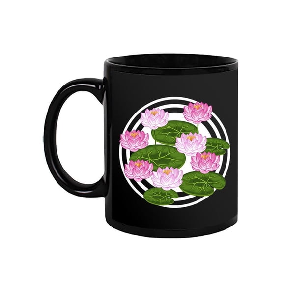 Lotus Flowers Mug Mug -Image by Shutterstock,