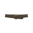 thumbnail image 2 of Women's 2 1/4" Hemp Braided Woven Non Leather Round Belt, 2 of 2