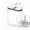 White-603, variant on Airtight Food Storage Container Set of 4 Transparent Kitchen Pantry Organization Sealed Grain TanksforHome Storage(Dark Blue),Ccwuwei