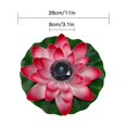 thumbnail image 5 of Solar Lily Pad Led Floating Lights Solar Garden Lights For Pool Pond Garden Water Night Light, 5 of 5