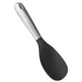 thumbnail image 1 of Peahefy Stainless Steel Silicone Rice Spoon Non-Stick Pan Rice Serving Spoon with Hanging Hole Kitchen Tool,Rice Spoon,Pan Rice Spoon, 1 of 8