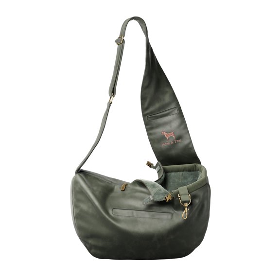 Mochila portabebés para perros NOAH & PAW, correa acolchada ajustable, vegana
