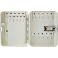 thumbnail image 3 of Adiroffice 30 Key Combination Lock Wall Mount Key Cabinet Safe, White, 3 of 6