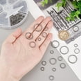 thumbnail image 3 of Split Key Rings Metal Keychain Rings, 3 of 9