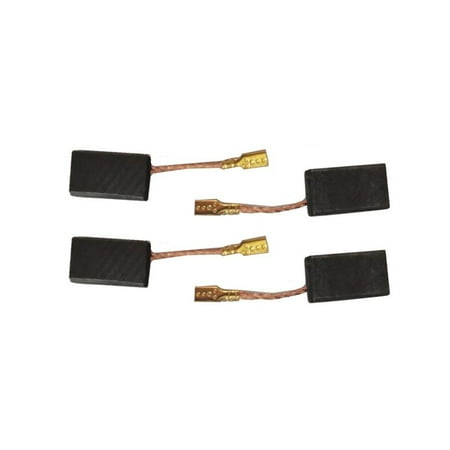 

QXKE 4Pcs Carbon Brushes Motor Carbons Carbon for Bosch GWS 1000 1100 1400 10 11 14