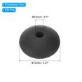 thumbnail image 2 of Uxcell 12mm Silicone Beads,100 PCS Silicone Beads Bulk Abacus Spacer Bead Lentil Focal Cute for Pens Keychain Bracelets Necklace Jewelry Making,Black, 2 of 6
