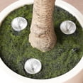 thumbnail image 6 of 5FT Artificial Olive Tree with Remote LED Lights and White Planter - Realistic Faux Plant for Home Office Decor, 6 of 8