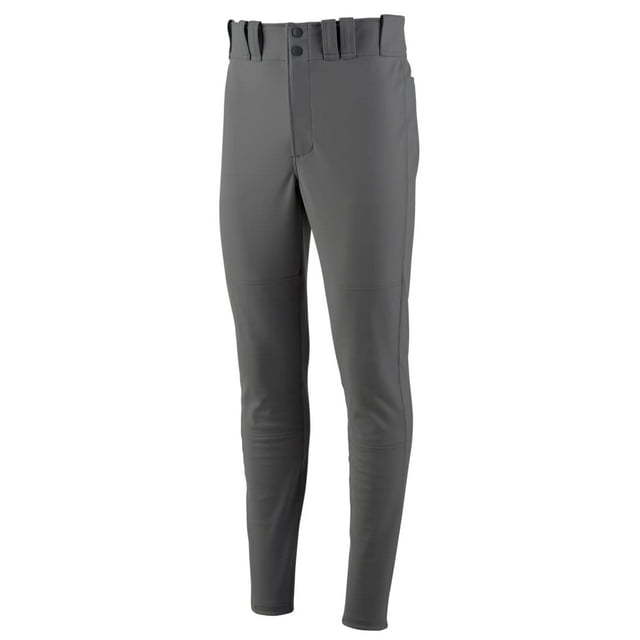 Pantalón Mizuno Premier PRO cónico para hombre, color gris, talla S