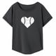 thumbnail image 4 of Camiseta para mujer Verano Tops Moda Cuello Redondo Camiseta para Mochilero Viajar XL, 4 of 8