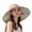 Pink, variant on Extra Large Brim Double Sides Wearing Fisherman Hat Anti-Uv Round Dome Women Summer Solid Color Print Sun Hat Fashion Accessories