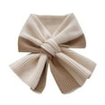thumbnail image 2 of Brown Scarf Winter Color Matching Scarf Versatile Windproof Neck Scarves for Women, 2 of 5
