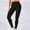 Black, variant on Frostluinai Womens Butt Lifting Yoga Leggings High Waisted Workout Leggings Solid Color Soft Sport Leggings Comzy Gym Skinny Pants Gifts