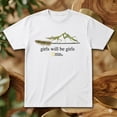 thumbnail image 4 of Girls Will Be Girls Praying Mantis Shirt, Funny Nature Graphic Tee, Vintage Aesthetic Insect Shirt, 4 of 6