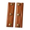 thumbnail image 4 of STARTIST 2Pcs Luggage Handle Wrap Covers Handle Grip for Tote Bag Shopping Bag Wallet Brown, 4 of 8