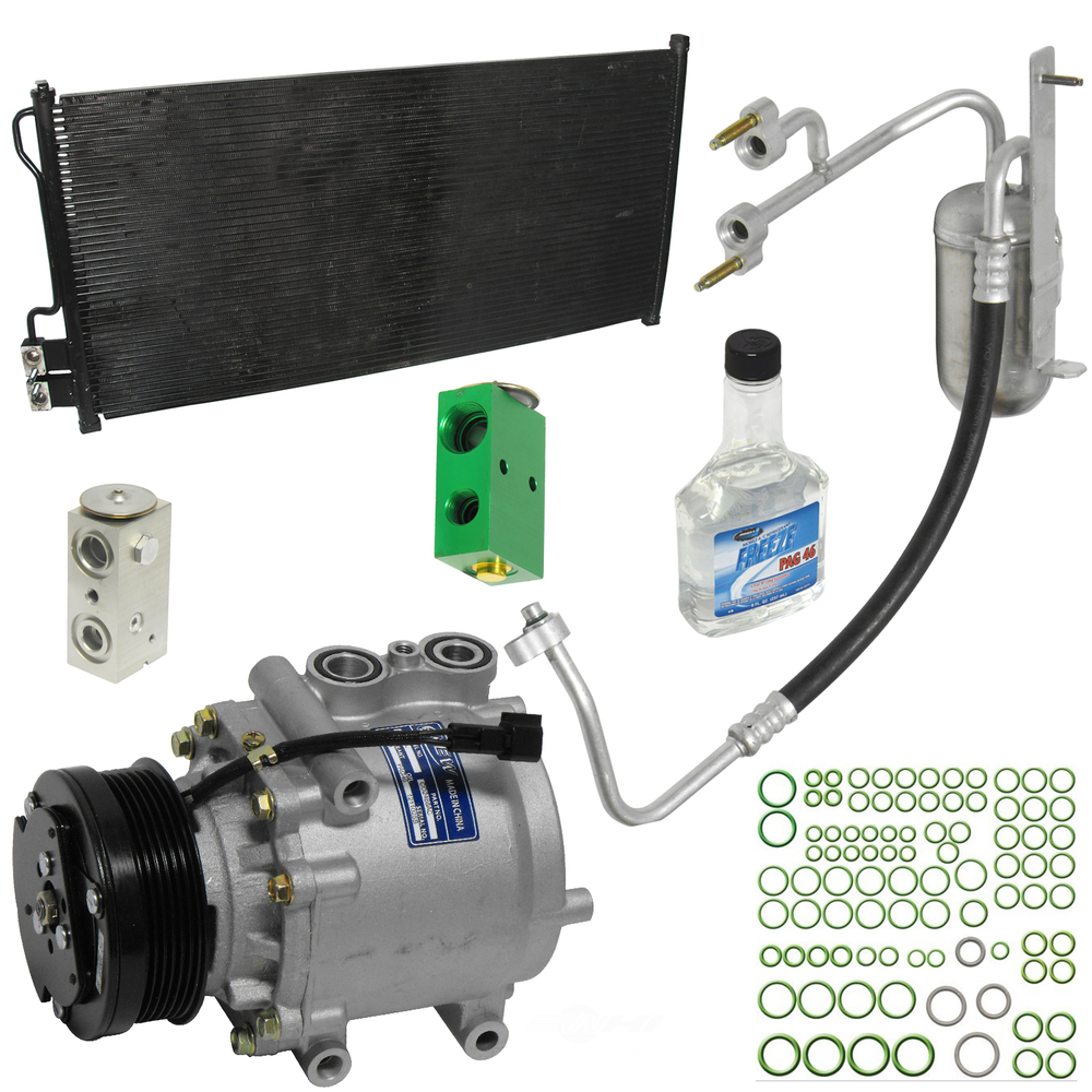 A/C Compressor and Component Kit -- Compressor-Condenser Replacement Kit Fits select: 2003-2004 FORD EXPEDITION