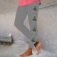 thumbnail image 1 of Pantalones moldeadores de moda para mujer, leggings con estampado navideño y pantalones elásticos deportivos para yoga, pantalones para mujer, 1 of 5