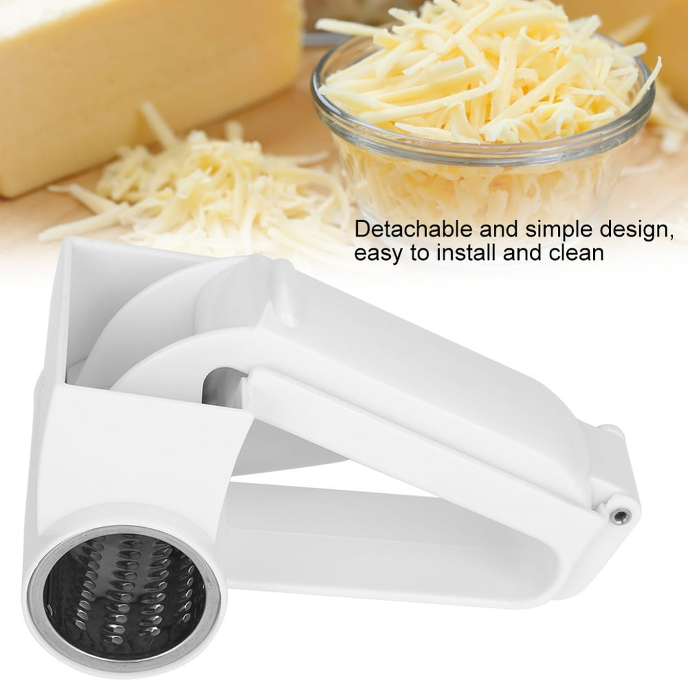 YLSHRF Manual Rotary Cheese Grater Stainless Steel Vegetables Cutter Slicer Shredder