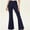 Navy, variant on Dyegold Dress Pants Women Wide Leg Summer Casual Loose High Waist Palazzo Pants Plus Size Soft Workout Yoga Gym Trousers