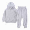 thumbnail image 4 of CAUYDY 3 6 9 12 18 Months 1-5T Child Boy Picture Outfits Toddler Long Sleeved Pullover and Sweatpants 2Pcs Clothing Set Fall Winter Autumn Gift for Baby Grey for Sizes 2-3 Years, 4 of 4
