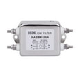 thumbnail image 1 of 250V Línea de alimentión Señal Fase Ruido EMI Interruptor Supresor HA35M-20A Nuevo Zulema Filtro EMI de potencia HA35M-20A 50 / 60Hz 250V AC, 1 of 5