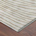thumbnail image 3 of Addison Rugs Mayfield Premium Machine Washable Transitional Stripes Ivory Rectangle Rug, 8' x 10', 3 of 6