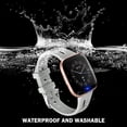 thumbnail image 4 of REQO Compatible pour Fitbit Versa 2 Bandes pour Femmes Hommes Versa Lite Bandes, 4 of 8