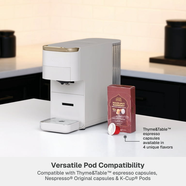 Thyme & Table Multi Capsule Coffee Machine, Universal Capsule
