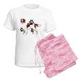 thumbnail image 6 of CafePress - Setter And Paws Women's Light Pajamas - Women's Short Sleeve Print T-Shirt and Pants Light Cotton Pajama Set, 6 of 7