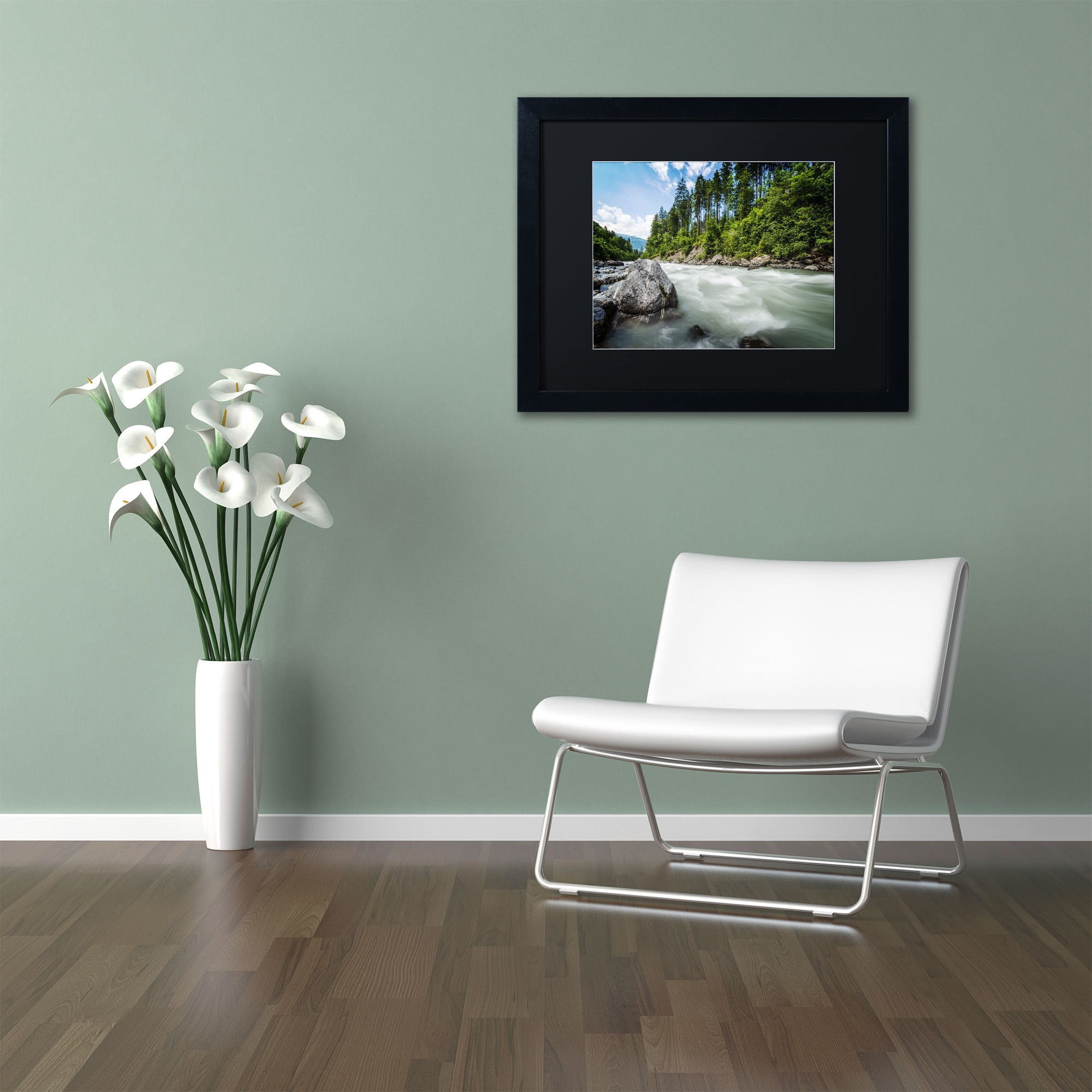 Trademark Fine Art "Endless..." Canvas Art by Philippe Sainte-Laudy, Black Matte, Black Frame