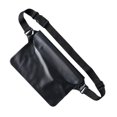 thumbnail image 2 of Riñonera impermeable, práctica, ligera, con correa ajustable para mujer y hombre Negro, 2 of 9