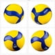 thumbnail image 4 of Naiovety Voleibol Competición profesional Juego Pelotas a prueba de sudor Practicar equipo de partido para la escuela al aire libre Parque infantil Deportes y aire libre Naiovety OD021959-00, 4 of 6