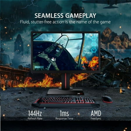 ViewSonic - XG Gaming XG2402 24" LED FHD FreeSync Monitor (HDMI, USB) - Black