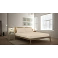 thumbnail image 3 of Royale Linens Fitted Sheet CalKing- Brushed Hotel Quality 1800 UltraSoft Wrinkle & Fade Resistant -Bottom Sheet -Deep Pocket Stretches Up to 16" - Fitted Sheet Only - Elastic Sheet (CalKing, Sand), 3 of 10