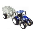 thumbnail image 3 of Tronico T10056 Mini Series - New Holland T4.75 with Trailer - 744 Parts, 3 of 4