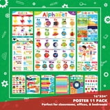 Sproutbrite Educational Posters - 11 Learning Charts for Pre-K ...