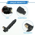 thumbnail image 3 of Sensor de posición del cigüeñal Unique Bargains para Audi Q7 3.0TDI 2013-2015 No.059906433E 1 Pc Negro Metal Plástico, 3 of 6