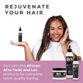 thumbnail image 6 of African Afro Loc and Twist Hair Serum, Superior Hold and Shine for Hair Styling and Edge Control, Non-Greasy and No Residue, All Natural Hair Oil Serum for Braiding, Cruelty-Free, 4 Fl Oz, 6 of 7