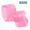 thumbnail image 3 of 36Pcs Silicone Cupcake Baking Cups, Silicone Muffins Liners, for Cooking Eggs, Baking Muffins Cake Mold Pink, 3 of 6