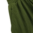 thumbnail image 6 of Women's Summer Tennis Skirts Women’s Casual Loose Floral Midi Skirt With Stretch Waistband A Line Dressy Street Style Skirt Green S, 6 of 6
