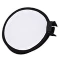thumbnail image 1 of Adjustable Portable Softbox Mini Round Flash Diffuser for Camera Flashes, Lightweight, Universal Compatibility, Silver Reflective Layer Inside for Soft Light, Foldable and Easy, 1 of 7