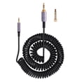 thumbnail image 1 of Cable de audio en espiral Weishan Compatible con Bose QC45 negro, 1 of 7