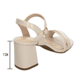 thumbnail image 3 of Sandalia Efe Mujer Beige Fiesta Elegante beige 25, 3 of 10
