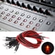 thumbnail image 1 of Diodo de luz en V, 50 unidades de diodo LED de componente electrónico de luz precableado de 12 V con cable de primera línea, 1 of 12