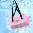 thumbnail image 3 of Foldable Crossbody Pet Carrier Bag, Breathable Mesh Portable Cat Dog Travel Bag, Scratch-Resistant Single Shoulder Design for Outings & Vet Visits, 3 of 3