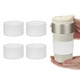 thumbnail image 1 of Uxcell 4Pack Fundas para Tazas de Café, Funda Protectora de Silicona Reutilizable Resistente al Calor, Cubierta Antideslizante para Tazas de Café, Vasos, Botellas de Agua y Botas, Clara, 1 of 6