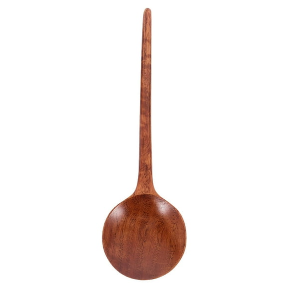 Miangastore Wooden Ramen Spoon Brown 1Set 9.1x2.4x1.1in