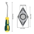 thumbnail image 7 of Duety Grout Removal Tool , Grout Remover, Caulking Removal Tool, Grout Cleaning Tool, Scraper, Tile Removal Tool for Tile Joints and Floor or Corner Cleaning, 7 of 7