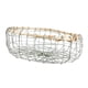 thumbnail image 2 of Cesta de frutas, soporte para almacenar bocadillos, cesta de alambre, frutero, cesta para guardar huevos, cesta para huevos 26cmx9cm, 2 of 9