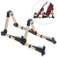 thumbnail image 4 of Support de Sol pour Guitare Électrique, Support de Guitare Pliant Double Vertical Haute Résistance, pour Guitares Électriques Basses Guitares Acoustiques Ukulélé, 4 of 8